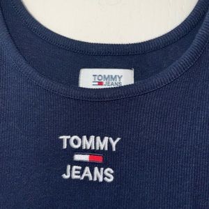Women’s Tommy Hilfiger Jeans Logo Navy Blue Tank Top